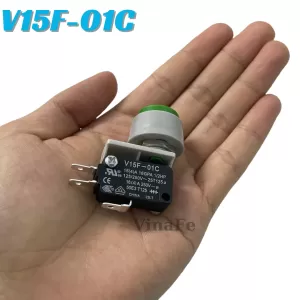 V15F-01C Công Tắc Hành Trình Màu Xanh Lá